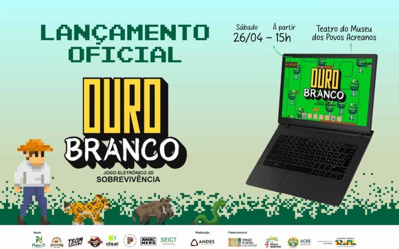 Ouro Branco: Game inspirado na história dos soldados da borracha é oficialmente lançado